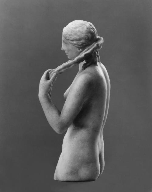 centuriespast: “The Benghazi Venus”. Aphrodite Anadyomene type but cut off (deliberately