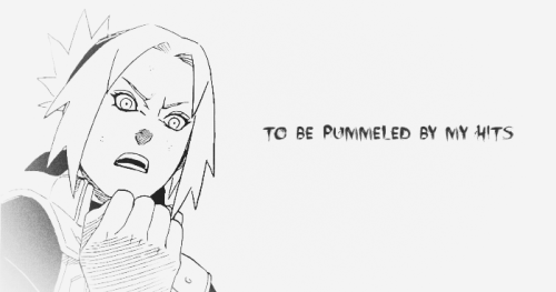 anauzumakii:  Sakura Week | Day 1: Kiss With a Fist