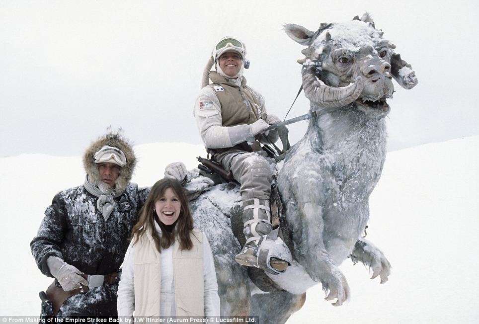 gameraboy:  Some behind the scenes photos from the Star Wars movies, released by