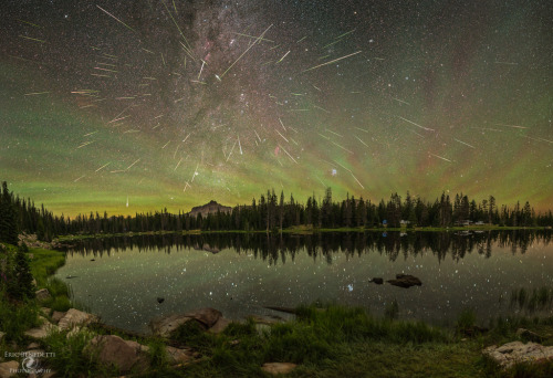 just–space:100 Perseid meteors over Moosehorn Lake, Uta js