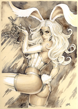 candragloomblade:  White Rabbit