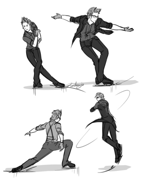 rsasai: hiddenreligion:  eggnees:   kirakanjo:  kirakanjo: lol what if ignis can skate bonus ignoct  YESSSSSSSSSSSSSSSSSSSSSSSSSSSSSS   Aaaahh it got even better!  YESSSSS 