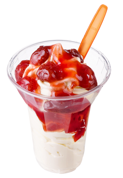 honeyrolls:Soft Cherry / Strawberry Sorbet / Strawberry