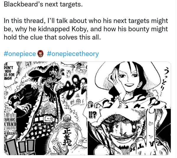 Blackbeard is Rocks (And a couple of other theories) : r/OnePiece