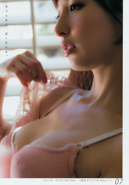 mayuyusuki: 篠田麻里子 (Part.2) 週刊ヤングジャンプ 2015 No.4·5