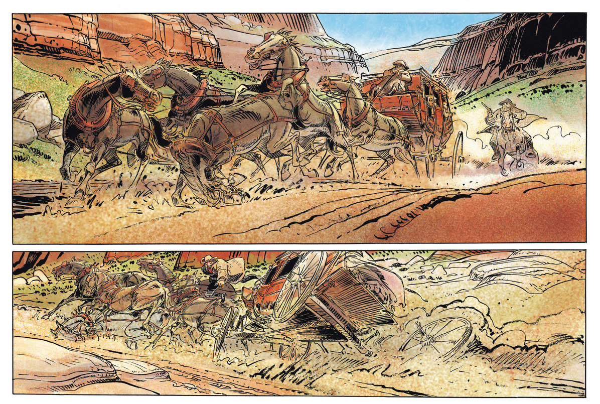 azertip: Bouncer, tome 2 : “La Pitie des Bourreaux” François Boucq  (dessin)