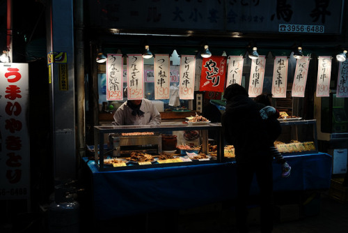 Hard Work -Yakitori Shop by Cozy66 on Flickr.