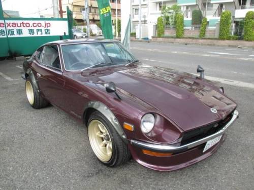 hirocimacruiser: 1973 S30 Fairlady. Wheels are Watanabes.