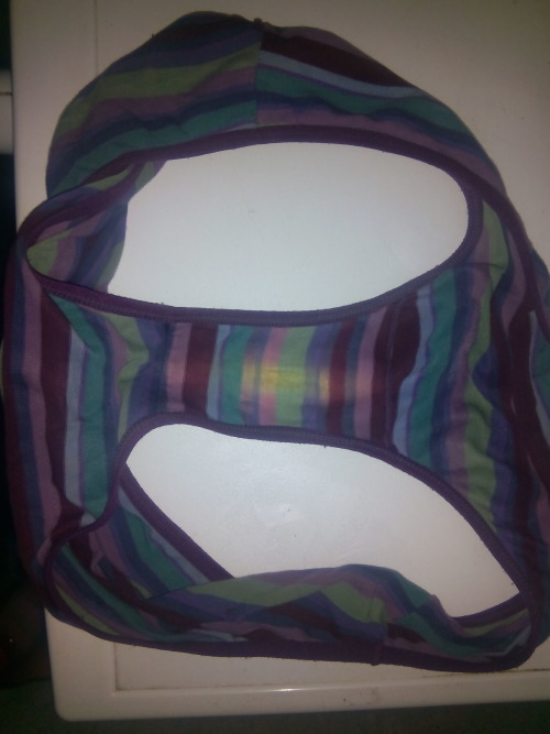 My mom&rsquo;s dirty panties. I love how they smell