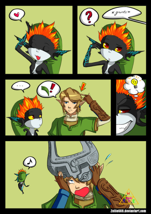 hellahyrule:  Twilight Princess: Exchange by Zelbunnii