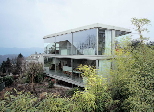 subtilitas:Christian Kerez - House with one wall, Zurich 2007. Potentially the most posted building 