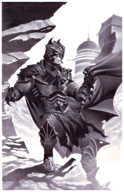 deliriosdefrikeza:  Medieval Fantasy Batman by Christopher Stevens 