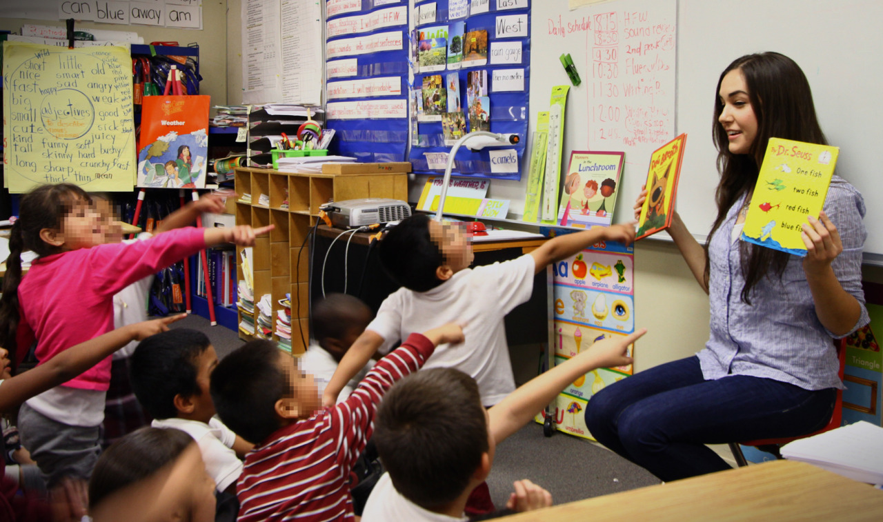 sashagreyart:  Sasha Grey reads at Compton’s Emerson Elementary School for Read