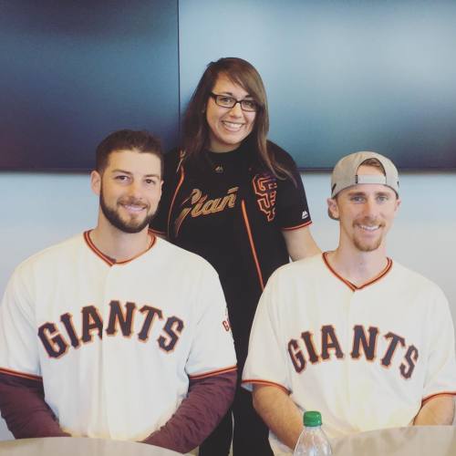 cleverlove: Kontos and Duffy! #sfgiants #sfgfest (at AT&T Park)