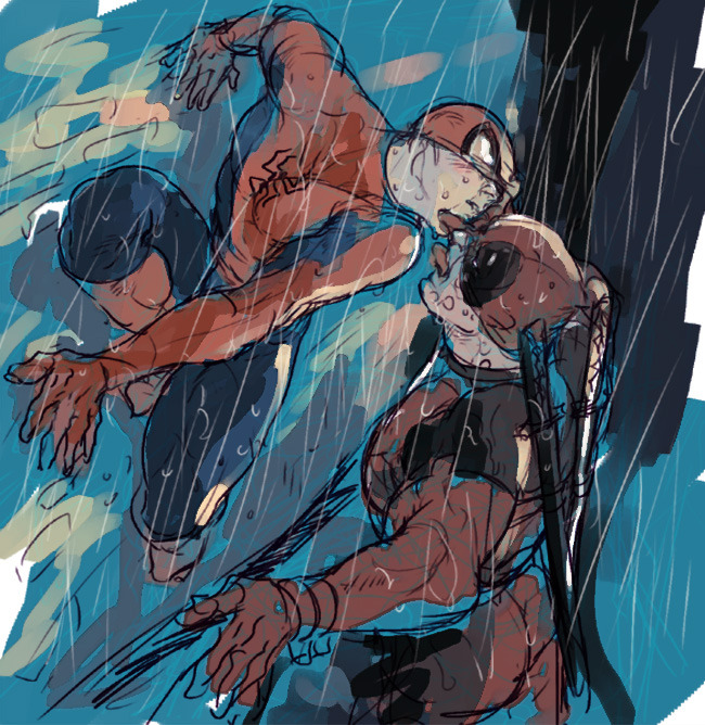 mudust:  the rainy season  むださん  ♥  ♥  ♥ Beautiful! I love your art!
