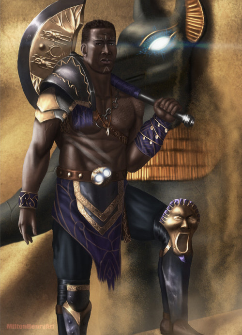Guard of Anubis by Milton Henry