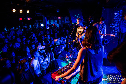 Pinegrove at Something In The Way Festival at Webster Hall in NYC on 12/14/16.www.nickkarp.com