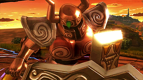 greatfairyofpower:  Zelda and her Phantom in SSB4 