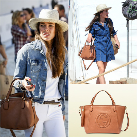 DIARY OF A CLOTHESHORSE: Charlotte Casiraghi Carries Gucci