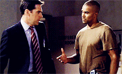 cortexifansquint:  Favorite Hotch &amp; Morgan moments