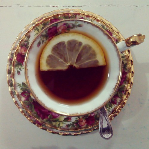 danceundershootingstars:Earl gray tea with lemon on We Heart It - http://weheartit.com/entry/147496205