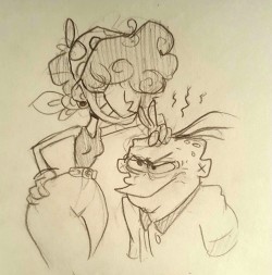 mushlord:eddy x lee garbage daww~ <3