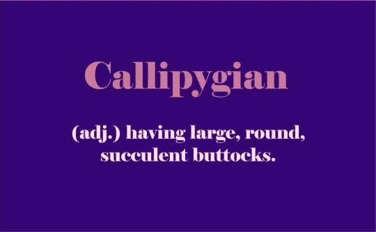 Col. Milquetoast's Blog: word of the day : callipygian