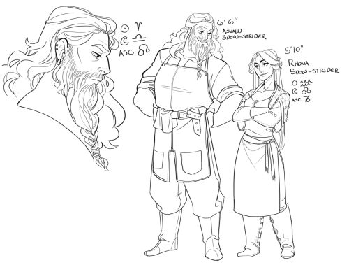 the-orator:  I’ve mentioned previously that Valkari’s father has four sisters and I&rsqu