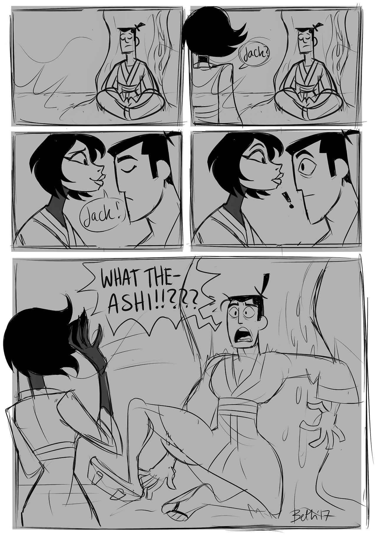 drfoxes: I started sketching this last month but I just haven’t found the motivation
