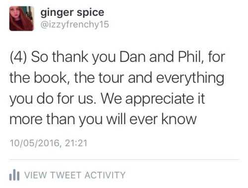 izzyhasphandomfriends:Dan and Phil’s book editor describing her experience with them to me at 