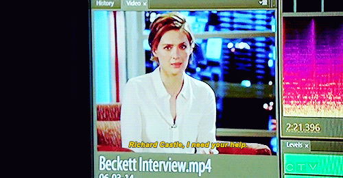adeles:It’s an interview Beckett gave to the local news just after you disappeared.