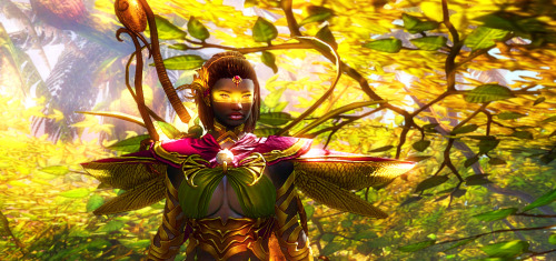 Ravenlark uses the ambrite weapons set, and ever since the reaper elite spec was announced, I’ve bee