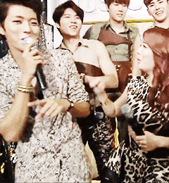 tienyeol:  Sungyeol and Ailee adorable moments(๑&gt; ₃ &lt;)