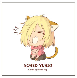 awen-ng:Yurio cat feeling bored