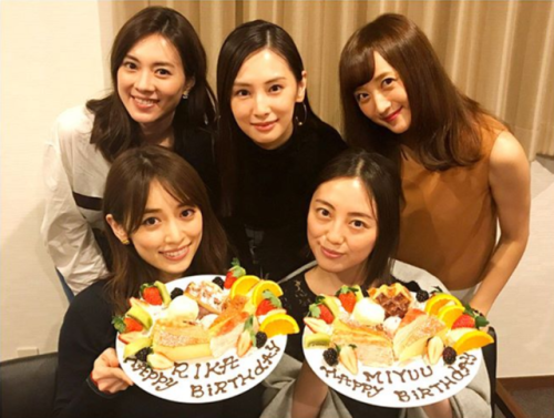 real-life-senshi: PGSM Senshi reunion in early November! The grils celebrated Miyuu and Rika’s