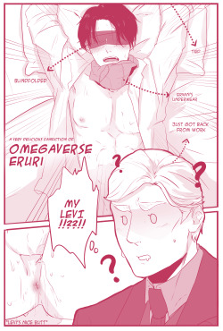 Kayr801: In Which Mafia Boss!Erwin Just Got Back From Work And Find His Omega In