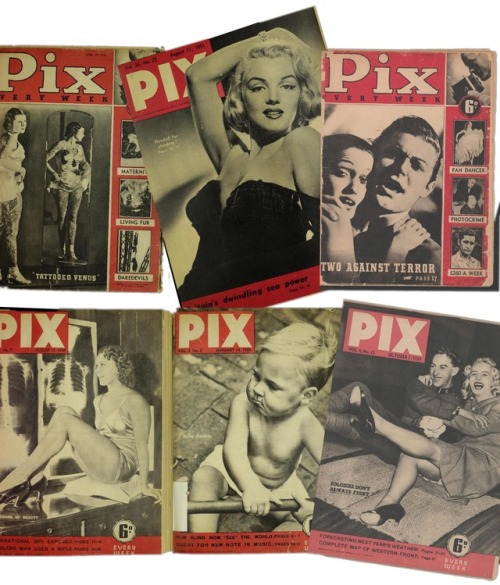 Pix magazine now available onlineAustralia’s post-depression resurgence from 1935 to 1939 coincided 