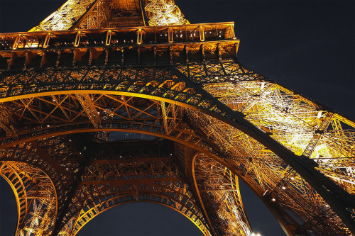 The Eiffel Tower by night, Paris - France  Paris | Europe