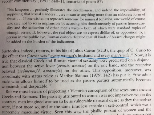 its-caesar-bitch:my boy caesar: confirmed queer Also what a title like he must have been