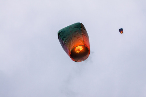 fuckyeahjapanandkorea:  Pingxi Sky Lantern Festival 2014 in Taiwan by Jirka Matousek 