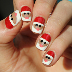 nailpornography:  Christmas Characters NOTW
