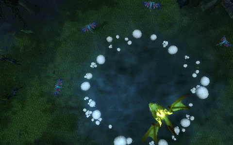 travellerofazeroth:  The Faerie Ring. The Whispering Forest, Tirisfal Glades. Eastern