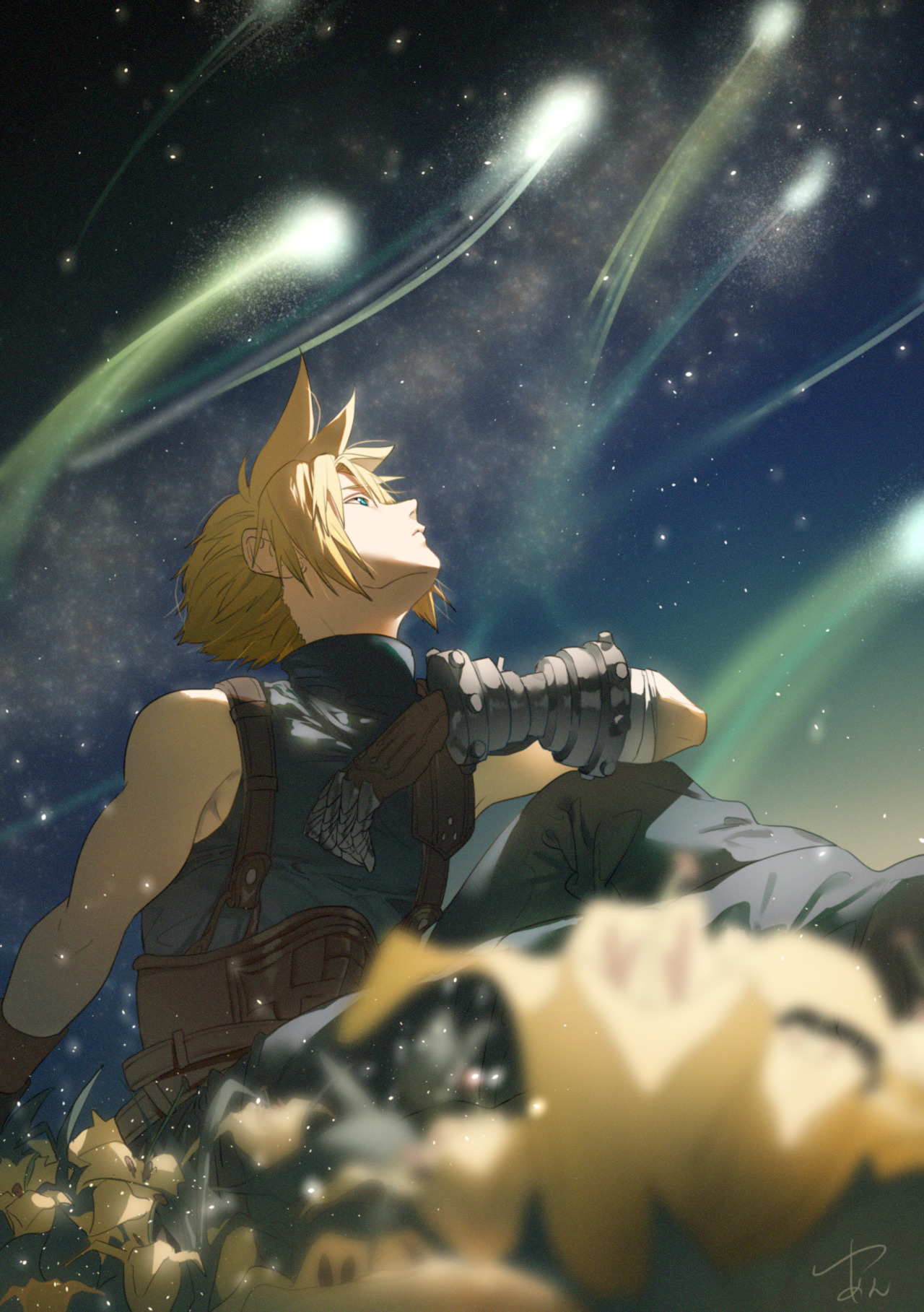 Final Fantasy 7 Cloud Anime