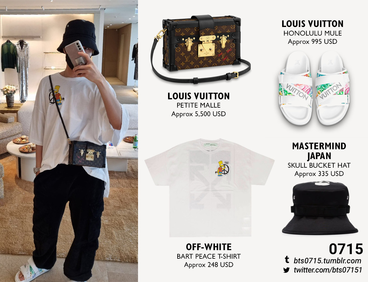 jungkook louis vuitton bag