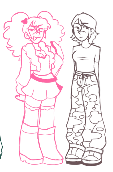 I Doodled The Whole DR1 Cast 