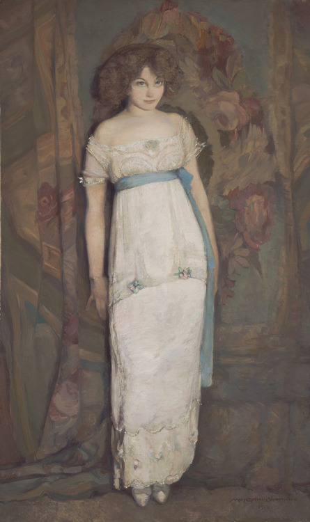 Portrait of Louisa Fletcher by Mary Shepard Greene, 1912