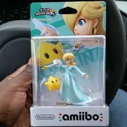 SUCCESS! No bad weather shall stop this #amiibohunter! Happy Super Bowl Sunday!!  #amiibo #amiibros #rosalina&amp;luma #rosalinaandluma #supersmashbros