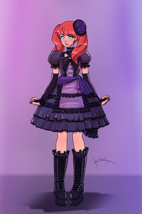  Sipher Gothic Lolita (Old Commission Update)I made this quick edit as a favor to one of my first 