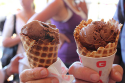 everybody-loves-to-eat:  Chocolate Ice Cream @ The Candy Store On Main Street by kikicoco on Flickr. 