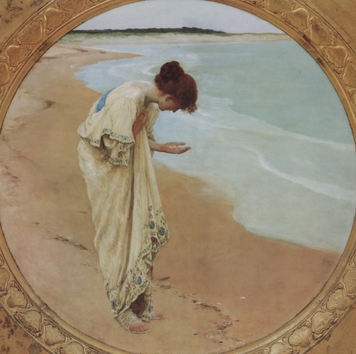 riversname: The Sea Hath Its Pearls by William Margetson (1897)